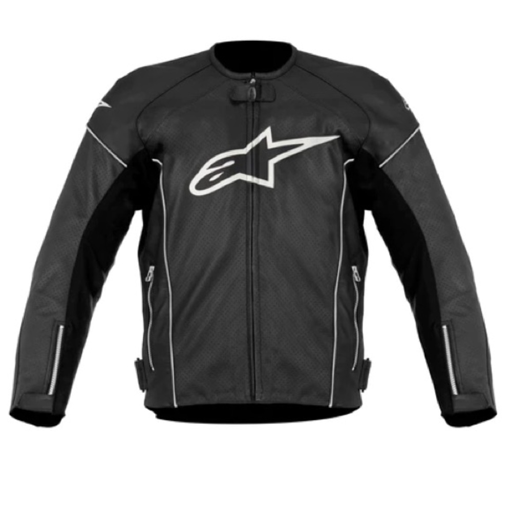 TZ1 RELOAD PERFORATED LEATHER JACKET